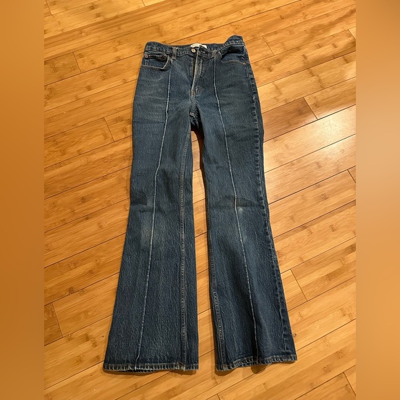 Abercrombie & Fitch the vintage flare high rise size 27 - Picture 3 of 5